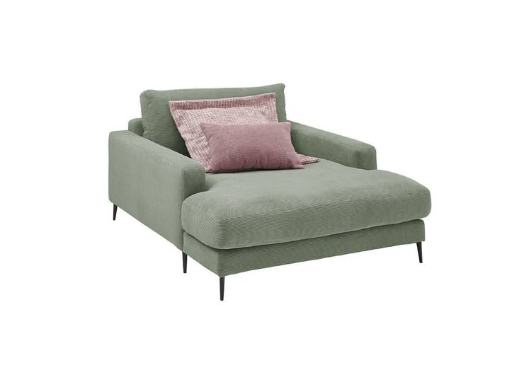 KAWOLA Relaxsessel CARA, Longseat Feincord verschiedene Farben