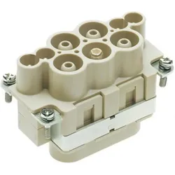 Harting Stifteinsatz, Elektronikkabel + Stecker, Grau