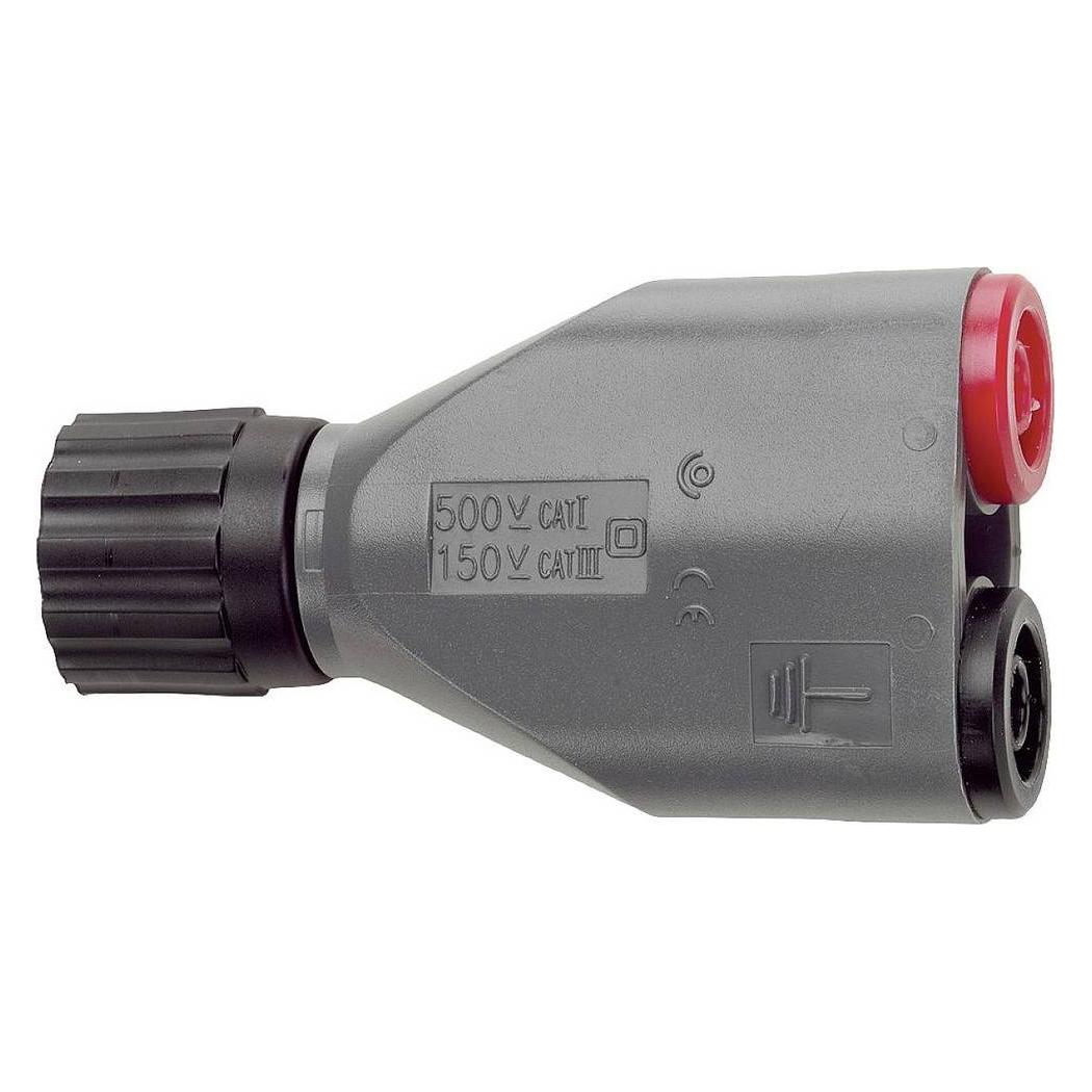 Pomona Electronics Isolierter BNC (M)-zu-Doppelbananenbuchsen-Adapter (2568816)