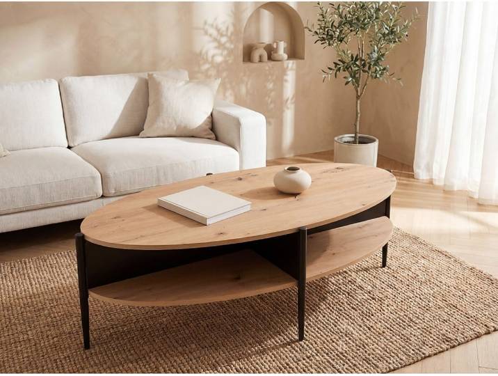 Table basse mdf noir