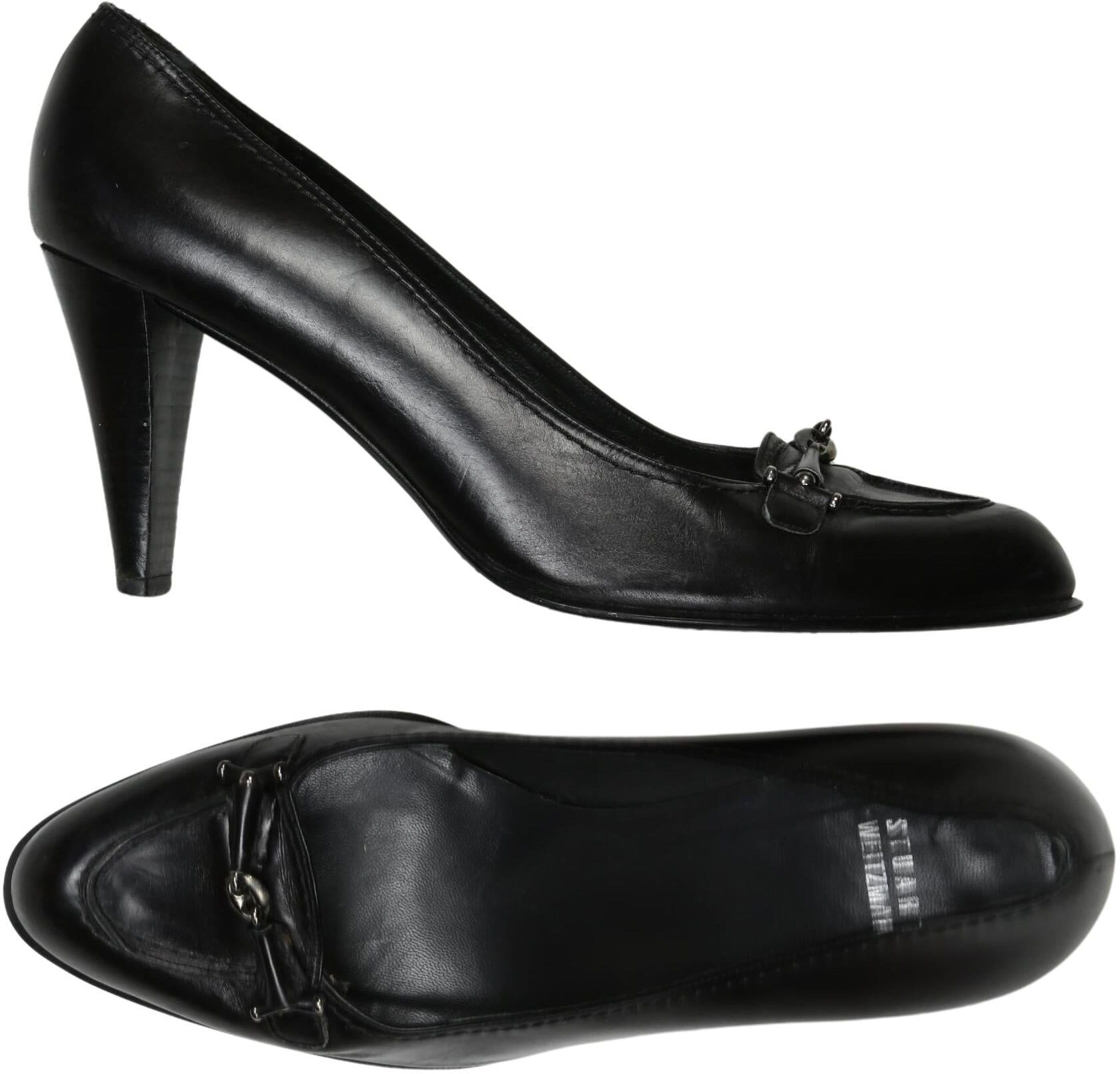 Stuart Weitzman Damen Pumps, Schwarz, Gr. EU 39, kein / Etikett - Second Hand