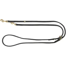 Trixie Reine, verstellbare Hundeleine, Leder, XS–S (S, XS, Hund), Halsband + Leine