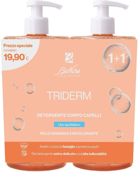 Bionike Triderm Bipack Detergente Corpo E Capelli
