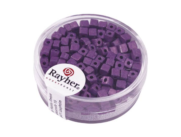 Rayher Metallic-Würfel Matt 3.4 mm 15 g