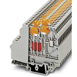 Phoenix Contact 3101126 Durchgangsreihenklemme 6.2 mm Schrauben Grau 50 St. Package