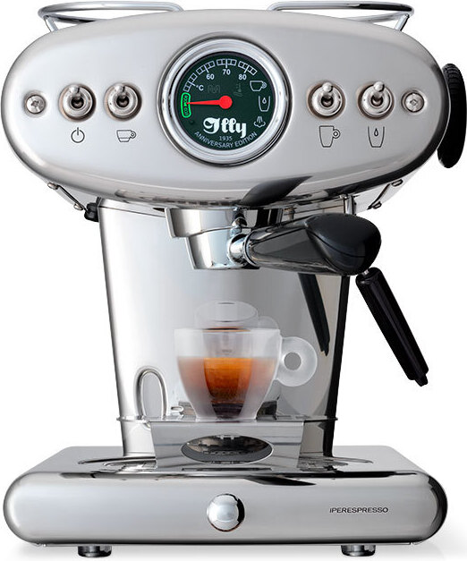 Illy X1, Espressomaschine, 1 l, Kaffeekapsel, 1250 W, Schwarz, Edelstahl