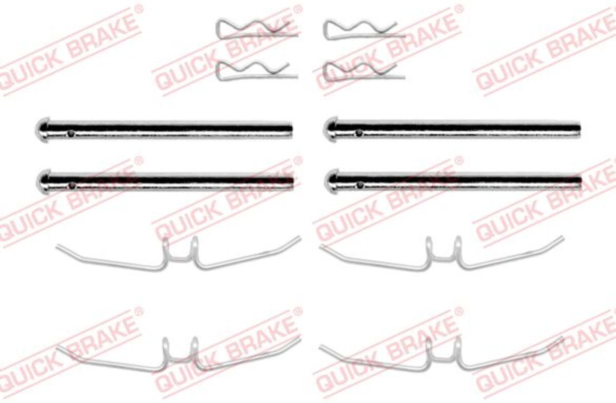Zubehörsatz, Scheibenbremsbelag QUICK BRAKE 109-0901