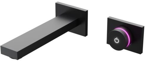 Steinberg iFlow Wand Waschtischarmatur 3901816S Ausladung 175mm, vollelektronische Temperaturregelung, matt black