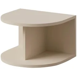 NACHTTISCH Lena mit offenem Ablagefach, 40 cm, für Kinder und Jugendliche, Macadamia
