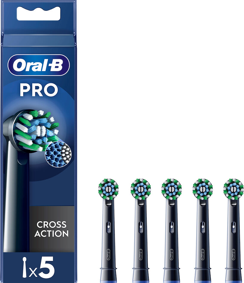 Testine Oral-B Pro Cross Action EB50BRX - Rimuovono il 100% di placca in più