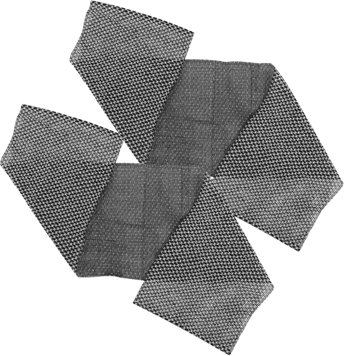 Set van 2 exfoliërende rugscrubbers voor lichaam en gezicht