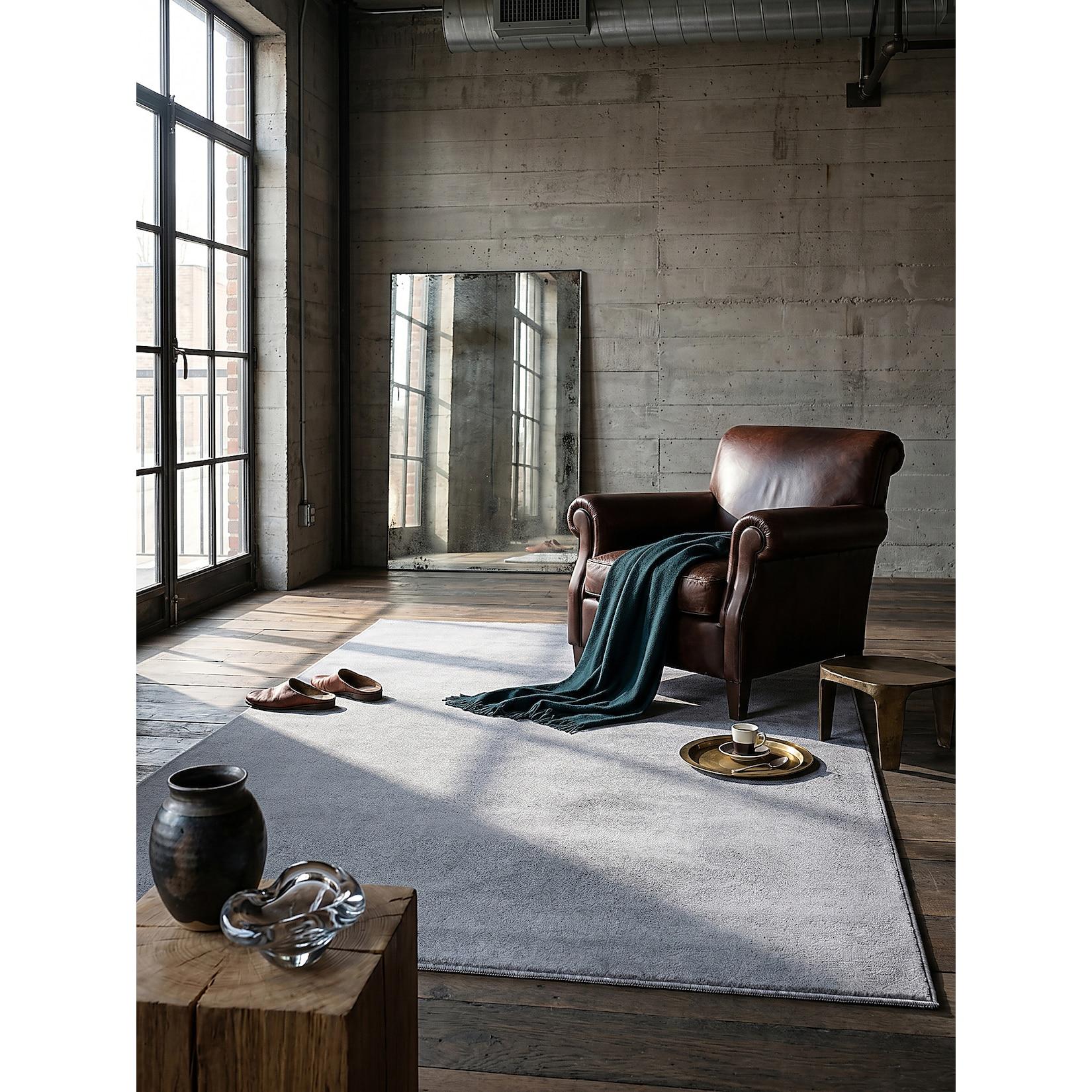 Teppich Antirutsch Grau 160x220 cm - DOUBS Kadima Design