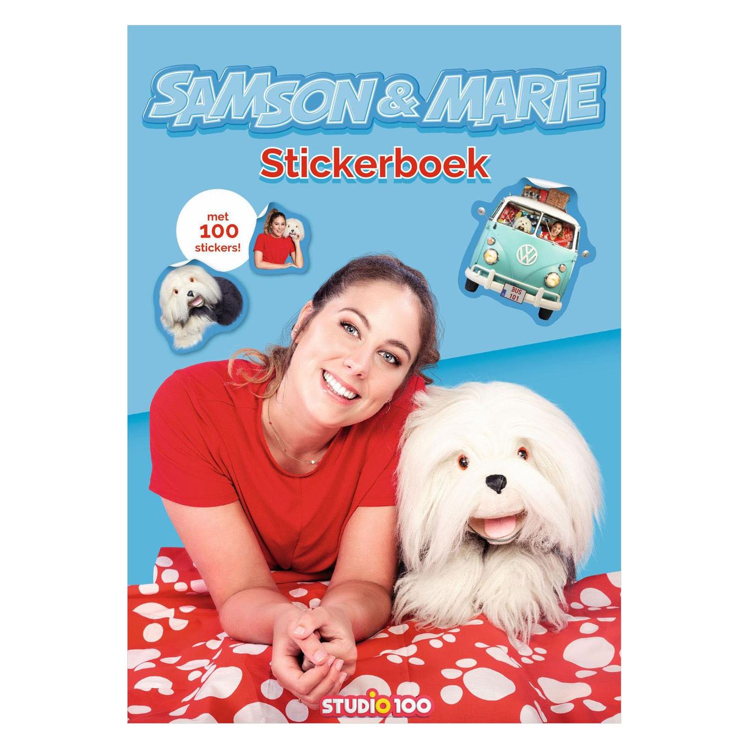 Studio 100 Samson & Marie : stickerboek (100 Sticker) (44284679)