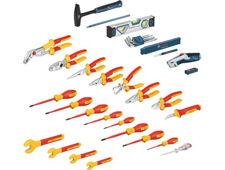 Coffret électricien 37 pièces Professional - BOSCH - 1600A02NG4