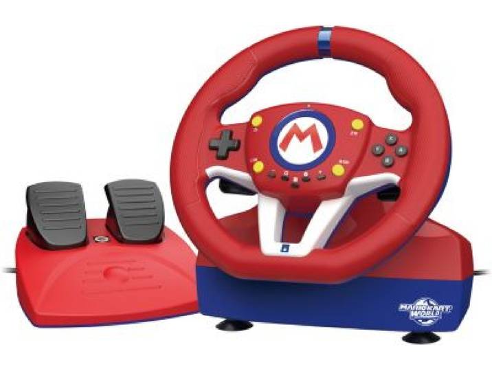 Hori - Volant + Pédalier Mario Kart Racing Wheel Pro Mini
