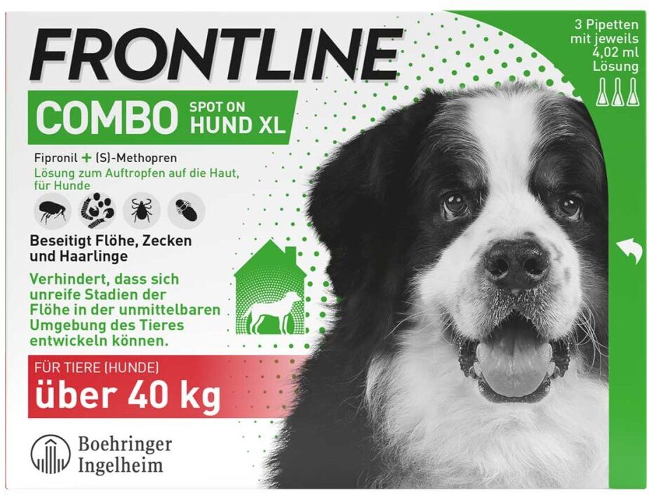 FRONTLINE COMBO® Spot On Hund XL >40 kg 3stk