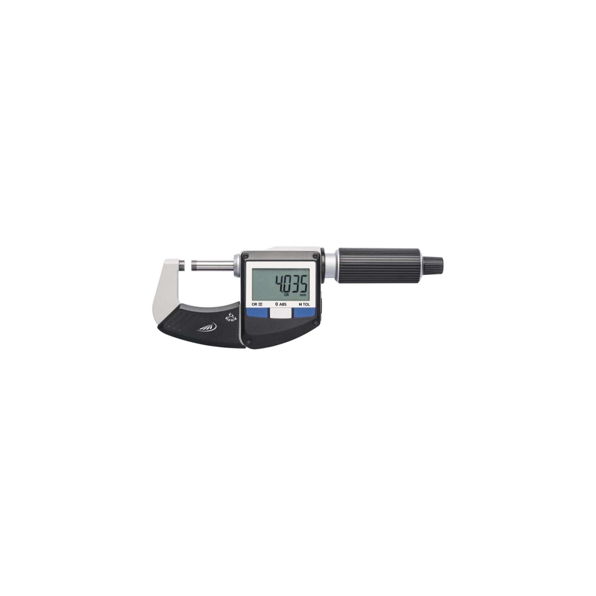 Helios-Preisser Dig. Bügelmessschraube IP65 Data-Variable 0-25mm (1866510)