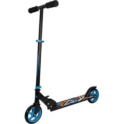 SCHILDKRÖT Scooter City Scooter RunAbout black-blue, Größe ONE SIZE in Schwarz Schwarz