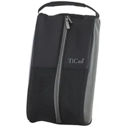 TiCad Schuhtasche schwarz/grau