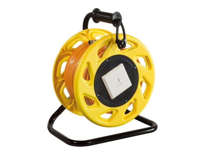 LogiLink CQ3060S Enrouleur de câble réseau Cat. 6A S/FTP 500 MHz 60m