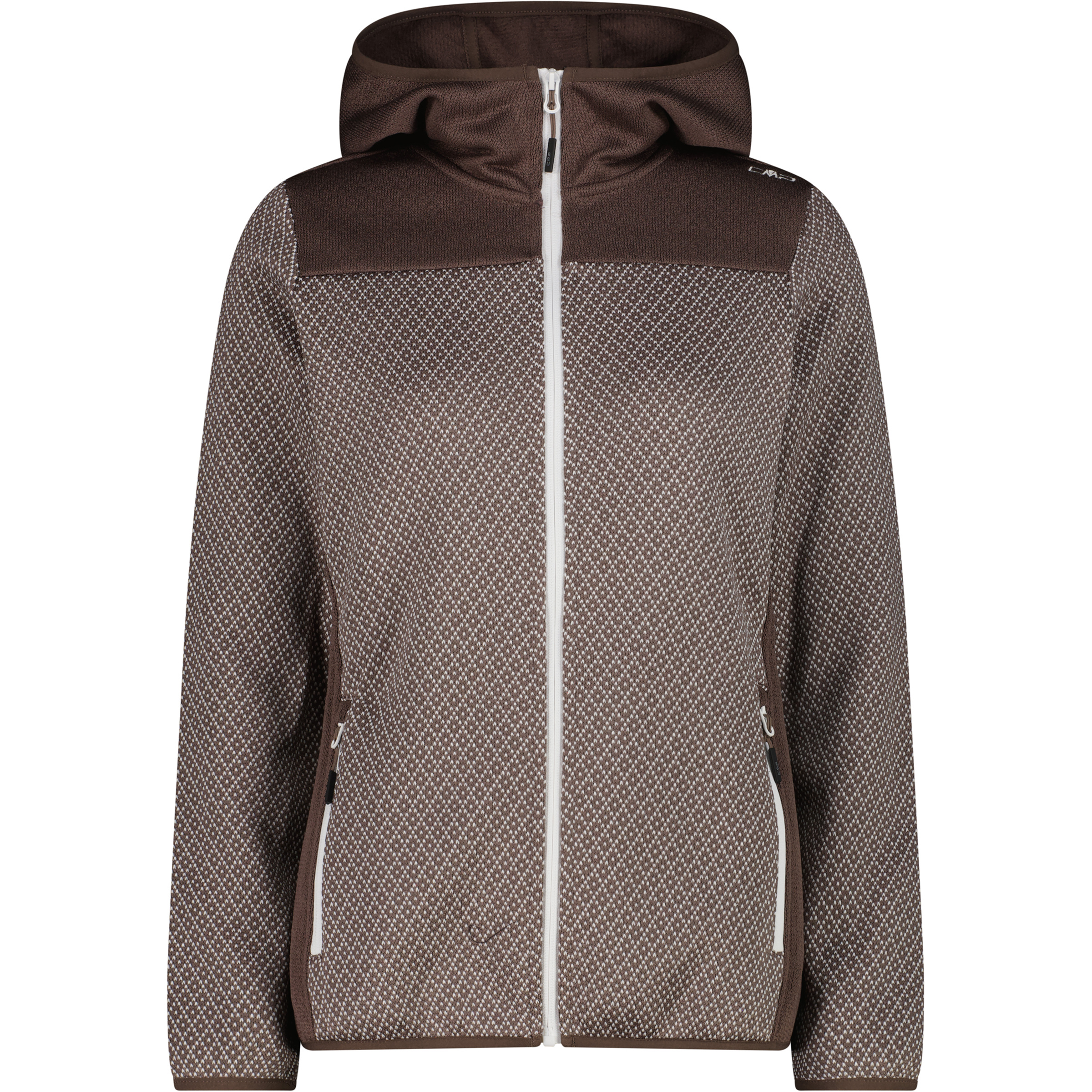 CMP Damen Fleecejacke braun Größe S Trekking Schnell trocknend
