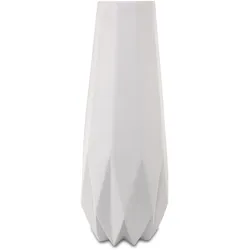 VASE Polygono Star weiß 41 cm