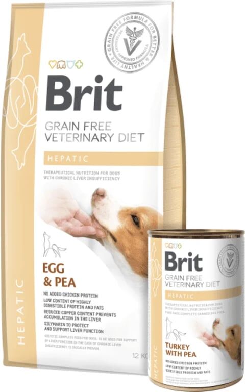 Brit Veterinary Dog Hepatic 12kg