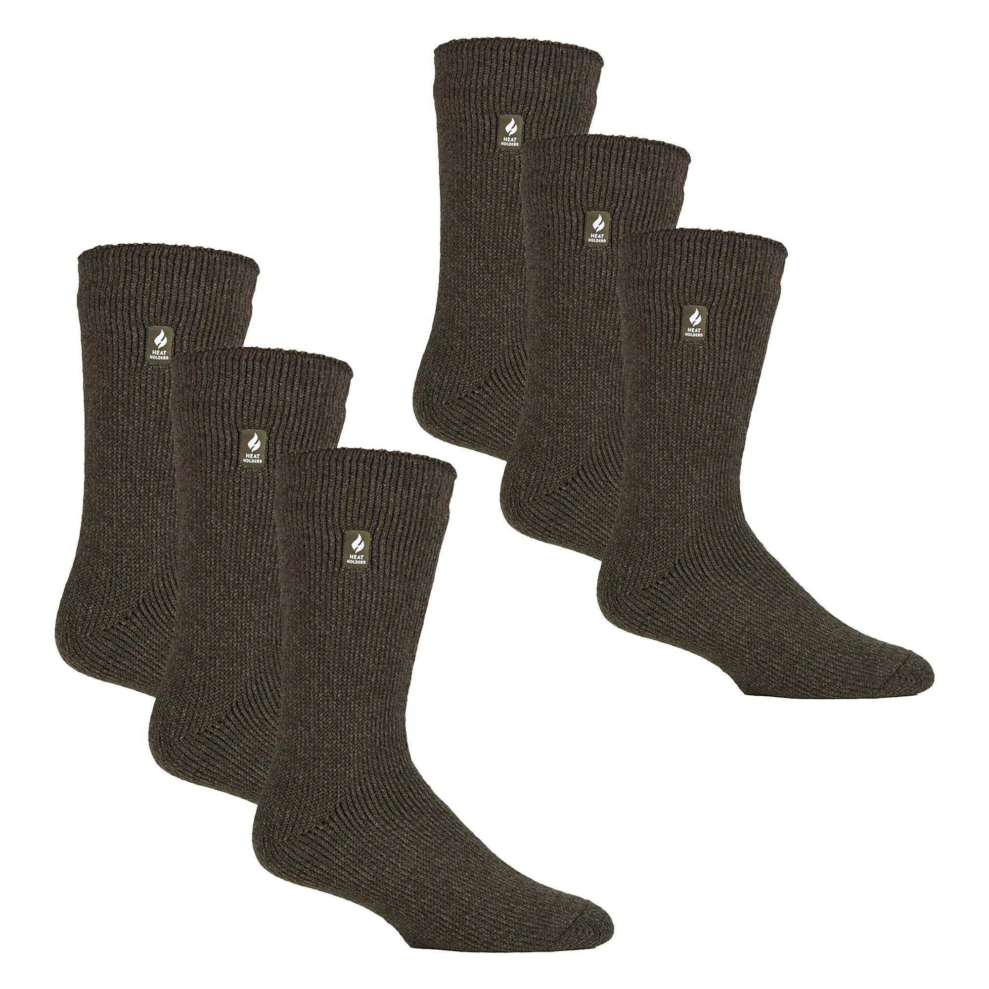 6 Paar Herren Original Dicke Winterthermosocken für kaltes Wetter