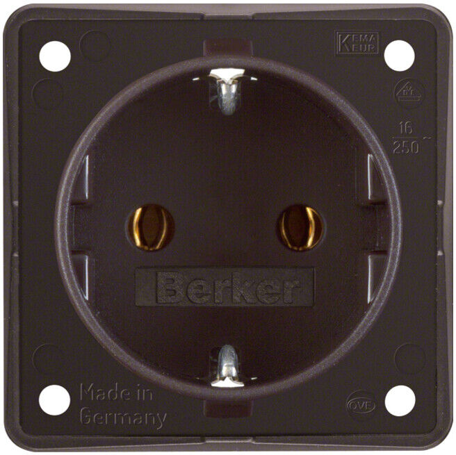 Berker Prise Schuko encastrée avec bornes de connexion 947782501 (947782501)