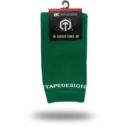 TAPEDESIGN Tubes Fußball Sleeve-Stutzen grün