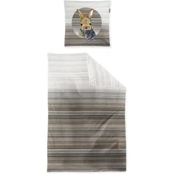Irisette, Bettwäsche, Flausch-Cotton Zobel 8630 (Bettwäsche Set, 135x200 cm, 80x80 cm)