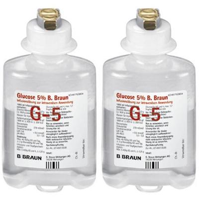 Glucose 5% B.Braun Injektionslösung 2x 2x20x50 ml