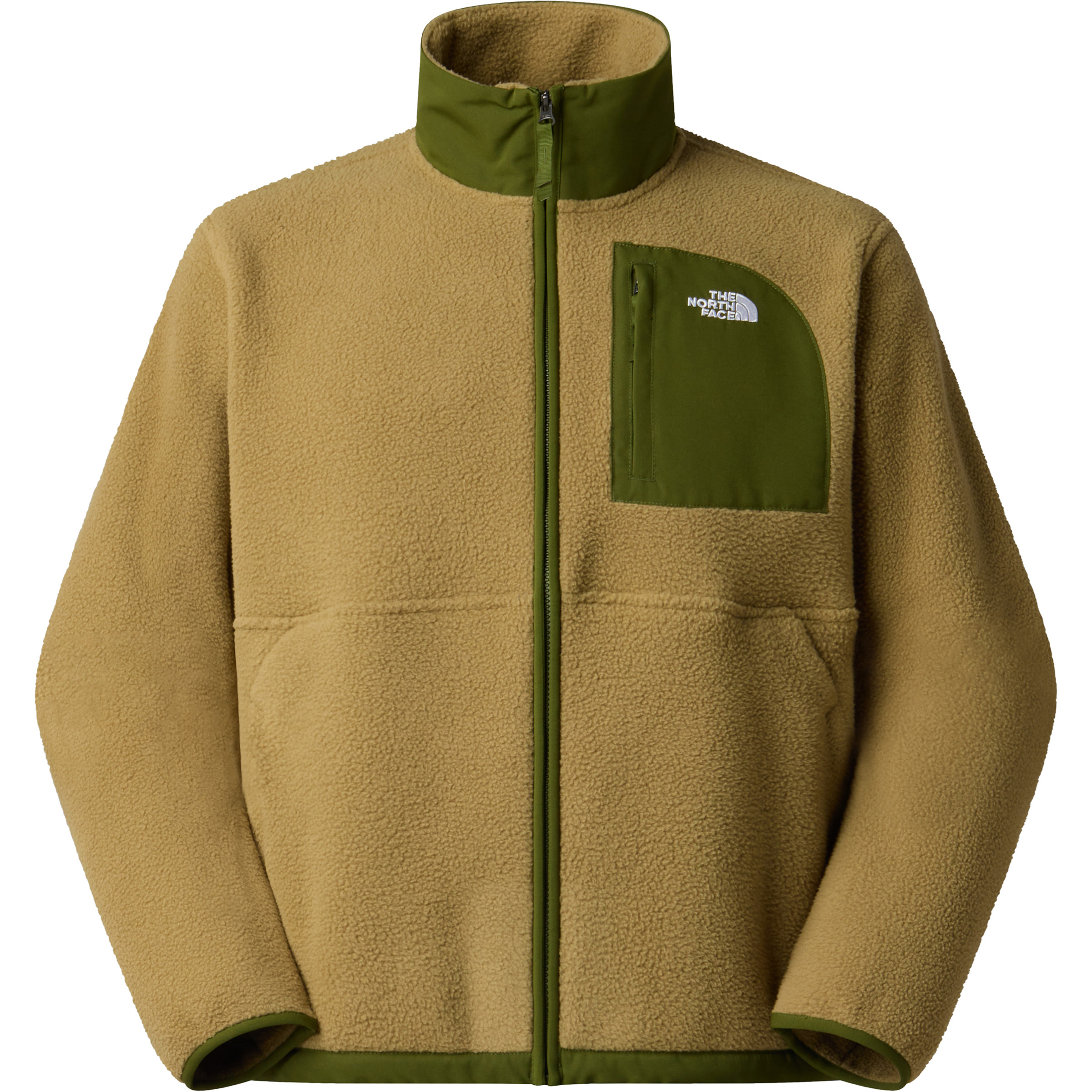 The North Face Yumiori Off Peak Herren Fleecejacke oliv Größe S Trekking Wasserabweisend Wasserabweisend