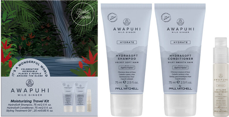 Paul Mitchell Awapuhi Wild Ginger Moisturizing Travel Kit