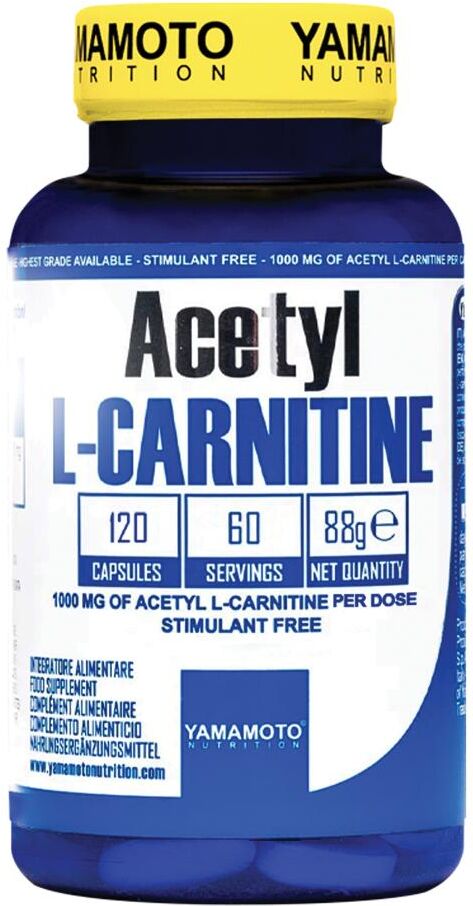 YAMAMOTO SpA Yamamoto Acetyl L-Carnitine, 120 Capsule