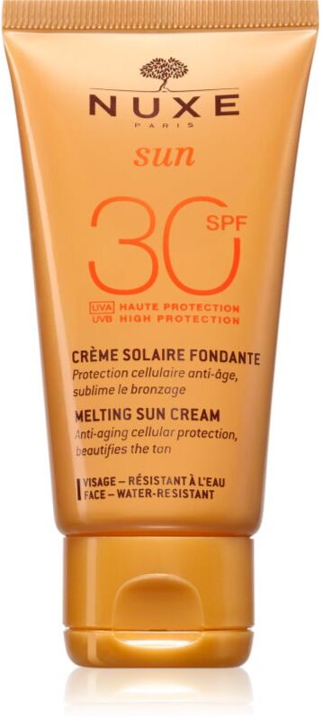 Nuxe Sun Delicious Cream High Protection Sonnencreme fürs Gesicht SPF 30 50 ml