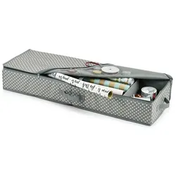 Zeller Geschenkpapier-Organizer 90/30/12 cm grau, 12x30 cm
