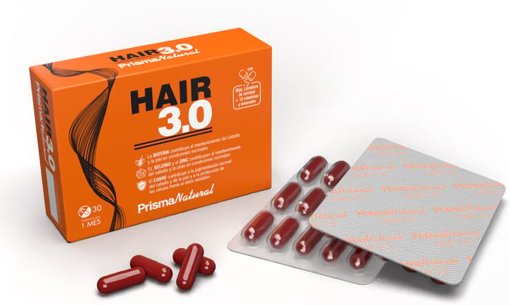 Prisma Natural Hair 3.0 Cabello y Piel 30 Cápsulas