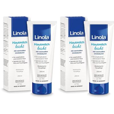 Linola Hautmilch leicht 2x 2x200 ml Milch