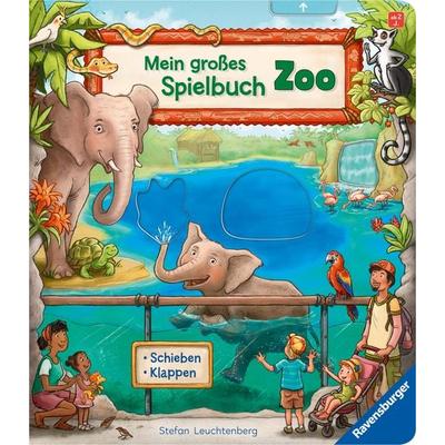 Mein großes Spielbuch Zoo, Gebundene Ausgabe von Lieselotte Jacob, Ravensburger Verlag GmbH, 978-3-473-41921-0