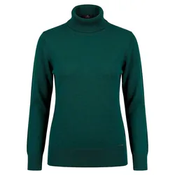 Rollkragen-Pullover Emilia Lay grün, 48