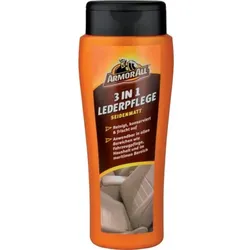 Lederpflege Armor All Seidenmatt 3in1 250 ml Pflegt und schützt Glattleder im Innenraum.