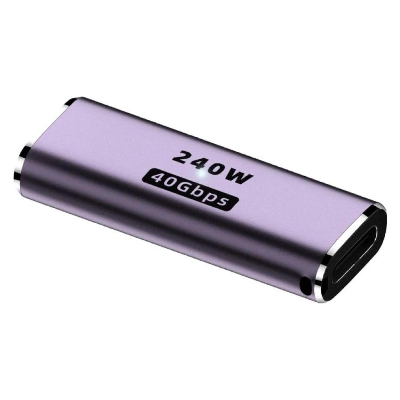 PowerGuard USB-C Gender Changer Connector USB4 40 Gbit/s 240W (00033367)