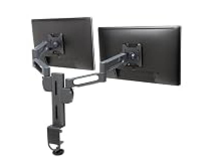 Kensington Double Bras ergonomique pour écran compatible VESA (pour Écrans jusqu'à 24 ) avec Système SmartFit (K60273WW)