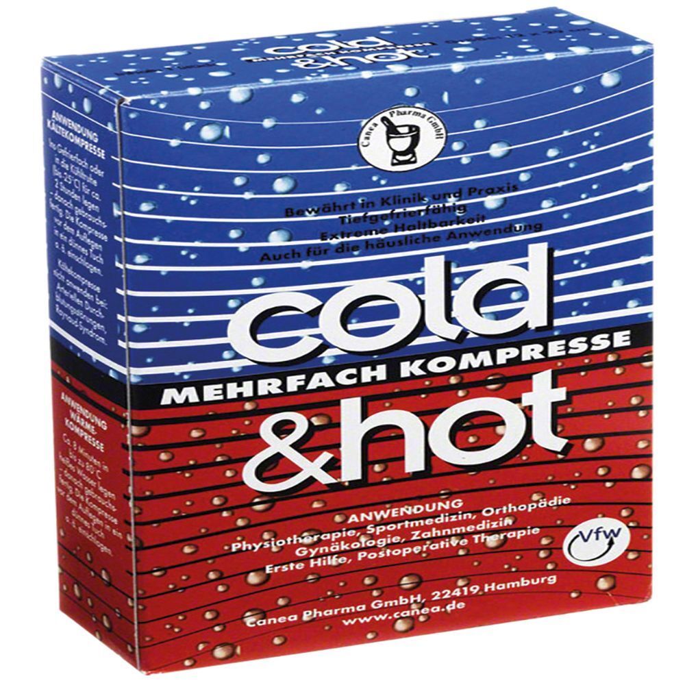 Cold+Hot Mehrfachkompresse 1 St Kompressen