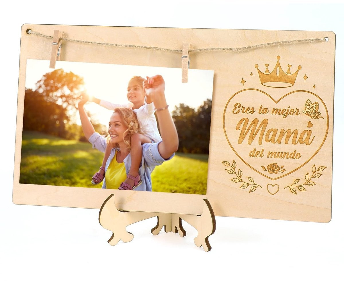 Dailygoods Moederdag Fotolijst voor de Beste Moeder van de Wereld