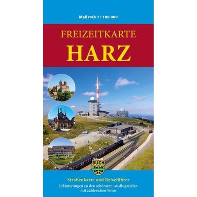 Freizeitkarte Harz, Sonstige von Bernhard Spachmüller,Marion Schmidt, Schmidt-Buch-Vlg, 978-3-945974-38-4