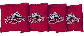 Skip's Garage Rider University Broncos Red Cornhole Bags
