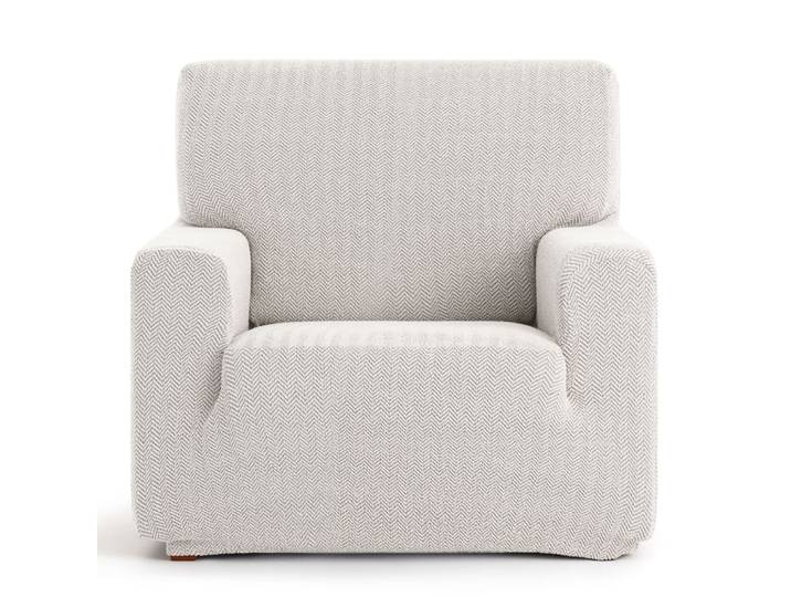 Housse de fauteuil extensible écru 80 * 120
