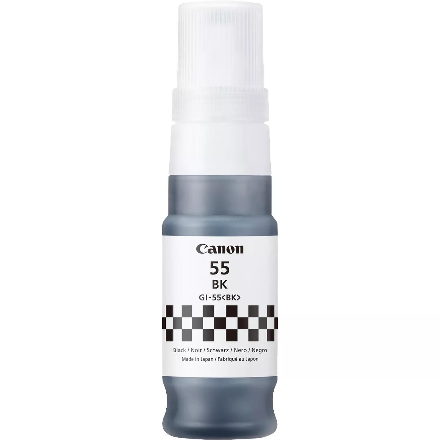 Canon Original GI-55BK Nachfülltinte - schwarz 3.000 Seiten 6292C001